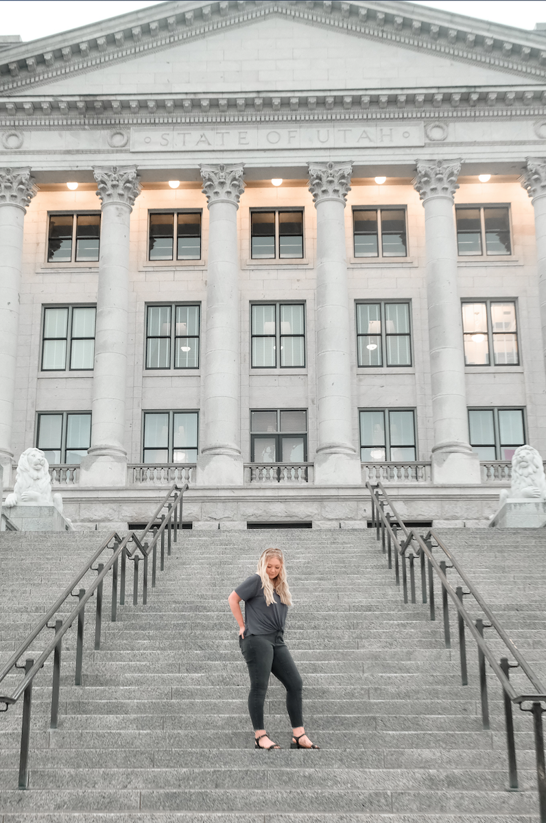 Utah State Capitol- Senior Photos